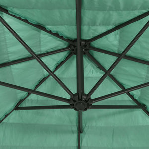 Grüner Sonnenschirm 268x268 cm