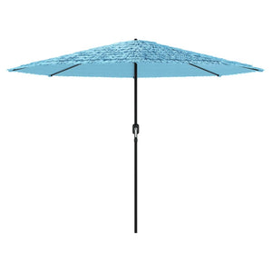 Blauer Sonnenschirm 324x324 cm