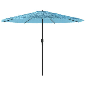 Blauer Sonnenschirm 324x324 cm