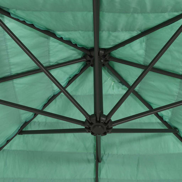 Grüner Sonnenschirm 324x324 cm
