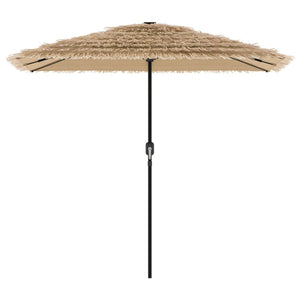 LED Sonnenschirm Braun 248 cm