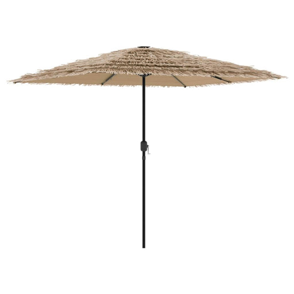LED Sonnenschirm Braun 248 cm