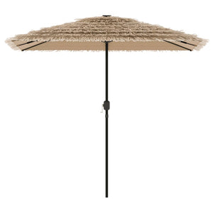 LED Sonnenschirm Braun 248 cm