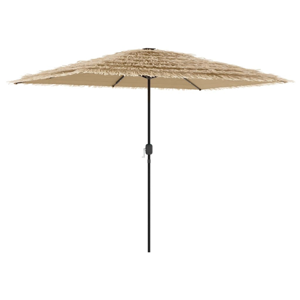 LED Sonnenschirm Braun 300x200 cm