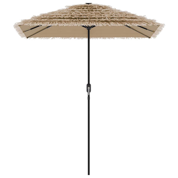 LED Sonnenschirm Braun 300x200 cm