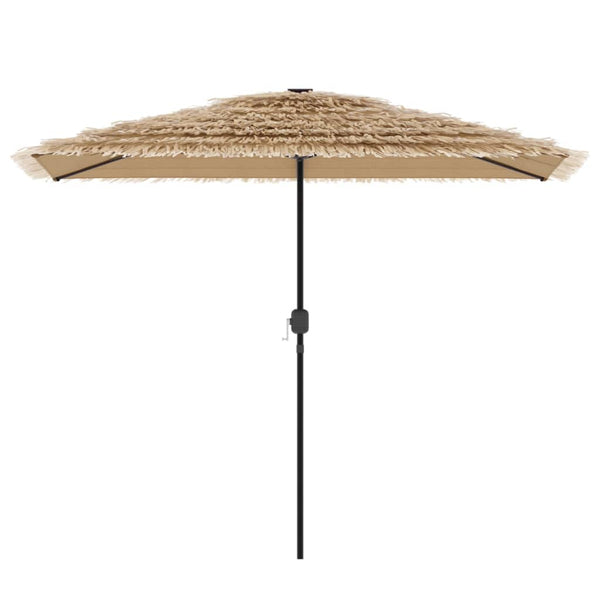 LED Sonnenschirm Braun 300x200 cm
