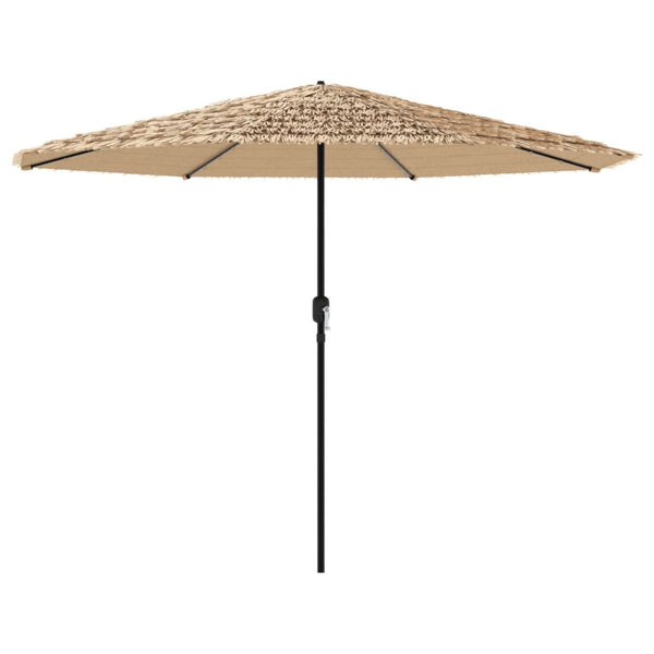 LED Sonnenschirm Braun 324x324 cm