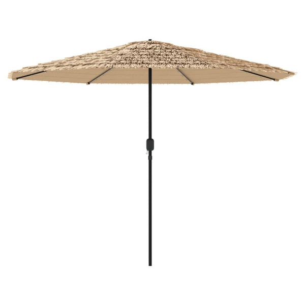 LED Sonnenschirm Braun 324x324 cm