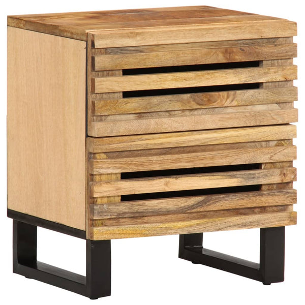 Nachttisch aus Mangoholz 40x34x46 cm