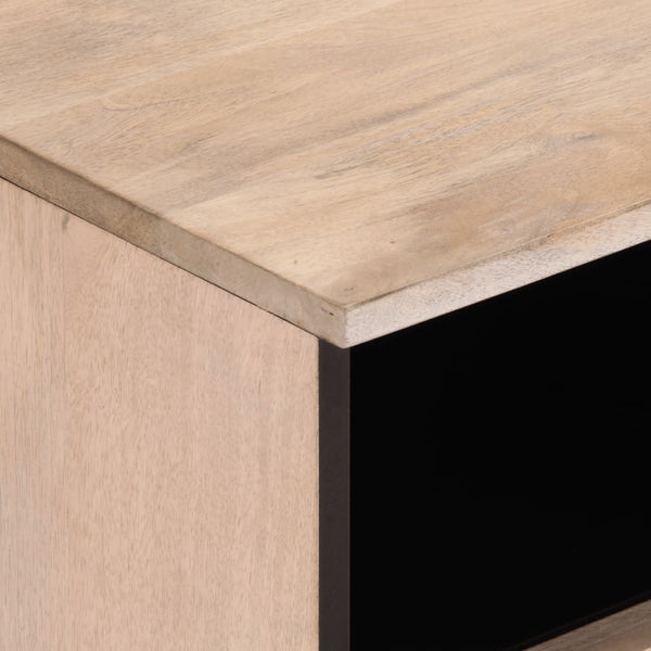 Weißer TV-Schrank Mango Massivholz 70cm