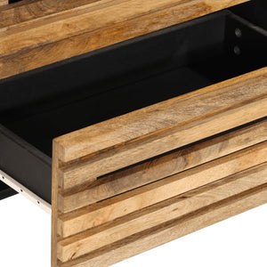Sideboard 60x34x75 cm Raues Mangoholz