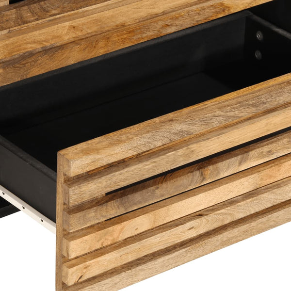 Sideboard 60x34x75 cm Raues Mangoholz
