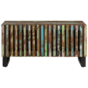 Couchtisch Akazie Massivholz 80x51 cm