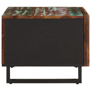 Couchtisch Akazie Massivholz 80x51 cm