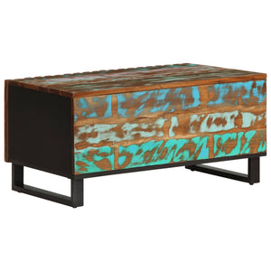 Couchtisch Akazie Massivholz 80x51 cm