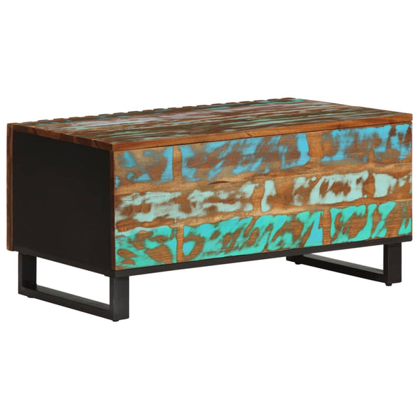 Couchtisch Akazie Massivholz 80x51 cm