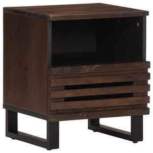Nachttisch Mango Massivholz 40x34x46 cm