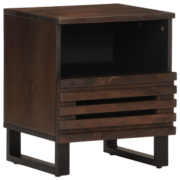 Nachttisch Mango Massivholz 40x34x46 cm