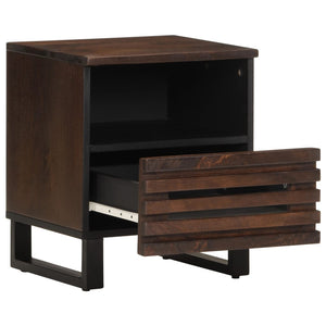 Nachttisch Mango Massivholz 40x34x46 cm