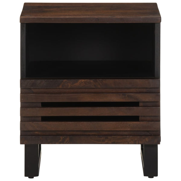 Nachttisch Mango Massivholz 40x34x46 cm