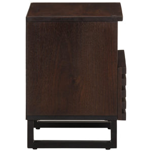 Nachttisch Mango Massivholz 40x34x46 cm