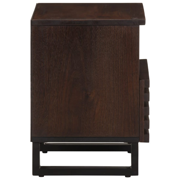 Nachttisch Mango Massivholz 40x34x46 cm