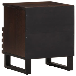Nachttisch Mango Massivholz 40x34x46 cm