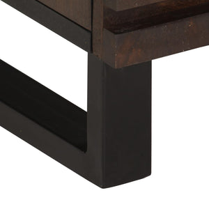Nachttisch Mango Massivholz 40x34x46 cm