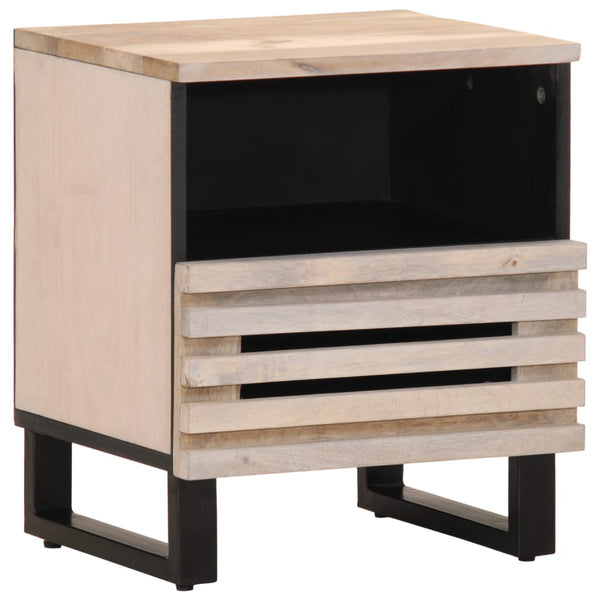 Nachttisch Mango Massivholz 40x34x46 cm