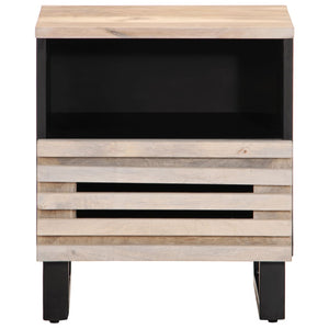 Nachttisch Mango Massivholz 40x34x46 cm