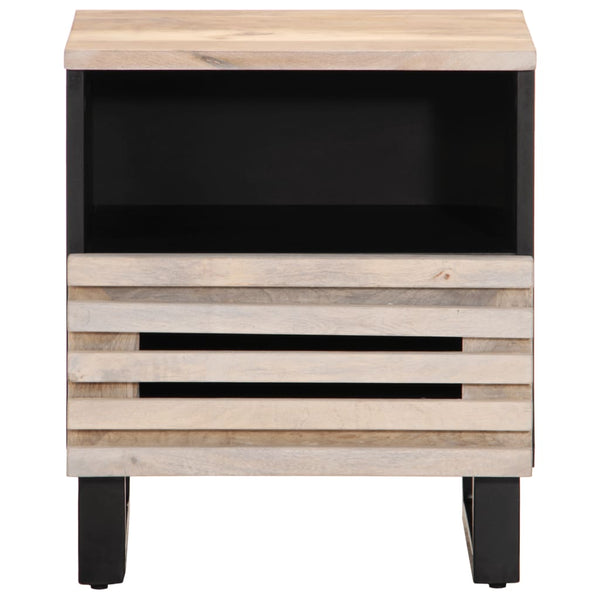 Nachttisch Mango Massivholz 40x34x46 cm