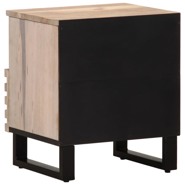 Nachttische 2er Set Mango Massivholz
