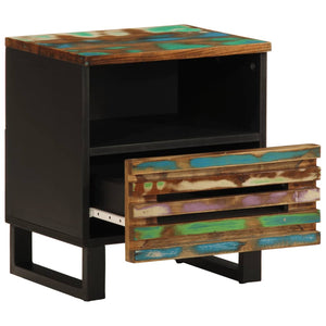 Nachttisch Altholz Massiv 40x34x46 cm