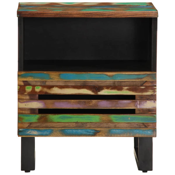 Nachttisch Altholz Massiv 40x34x46 cm