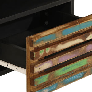 Nachttisch Altholz Massiv 40x34x46 cm