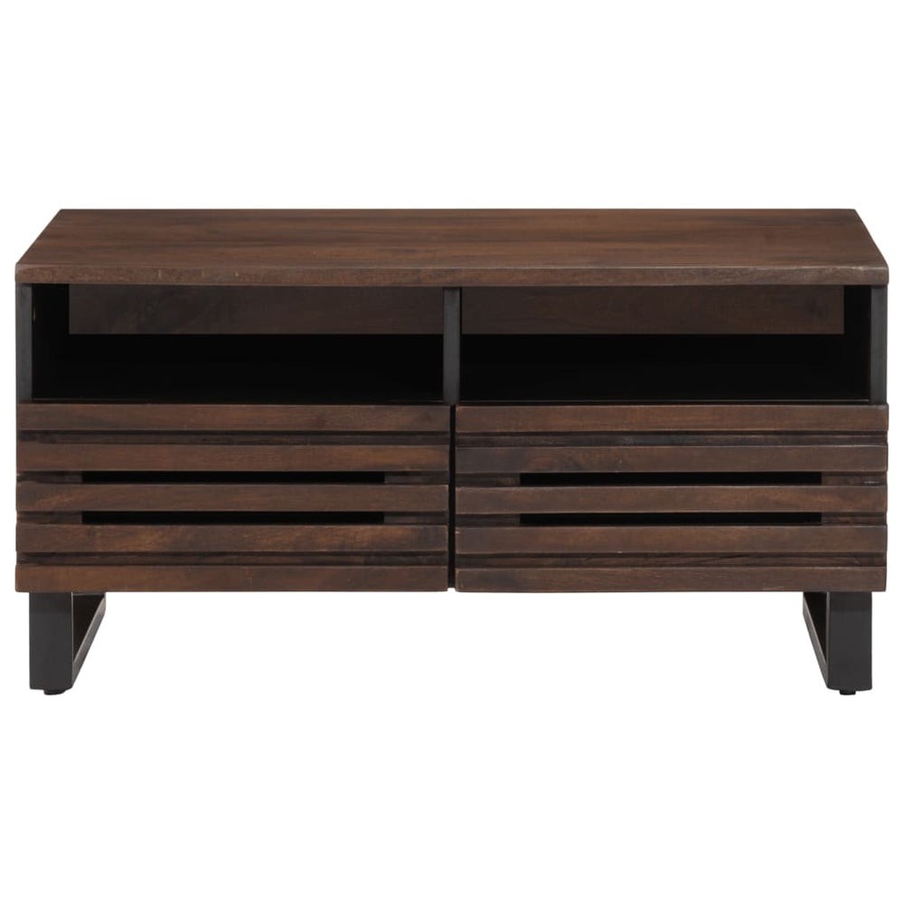 vidaXL Coffee Table Brown 80x55x40 cm Solid Mango Wood