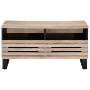 Couchtisch Mango Massivholz 80x55 cm