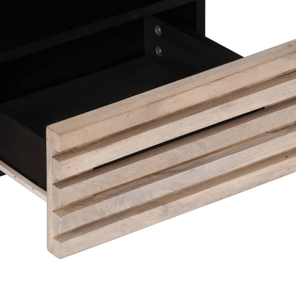 Couchtisch Mango Massivholz 80x55 cm