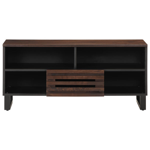 TV-Schrank Mango Massivholz Braun 100cm