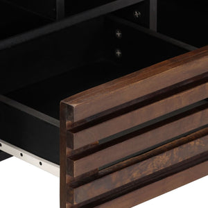 TV-Schrank Mango Massivholz Braun 100cm
