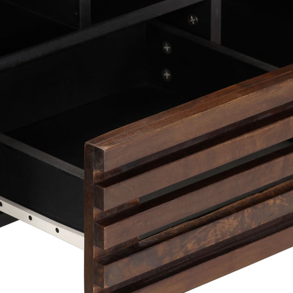 TV-Schrank Mango Massivholz Braun 100cm