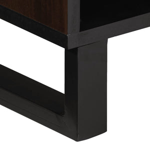 TV-Schrank Mango Massivholz Braun 100cm