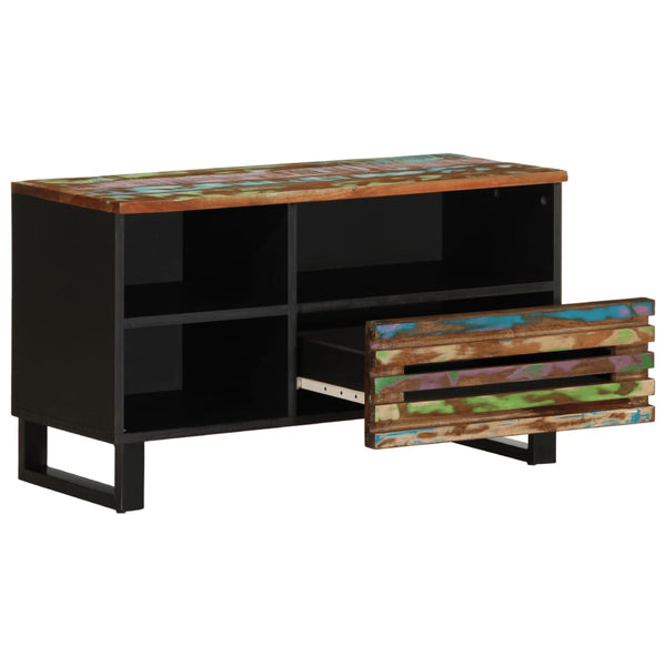 TV-Schrank Akazie Massivholz 80 cm