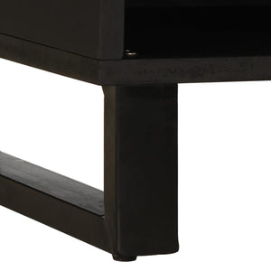 TV-Schrank Akazie Massivholz 80 cm