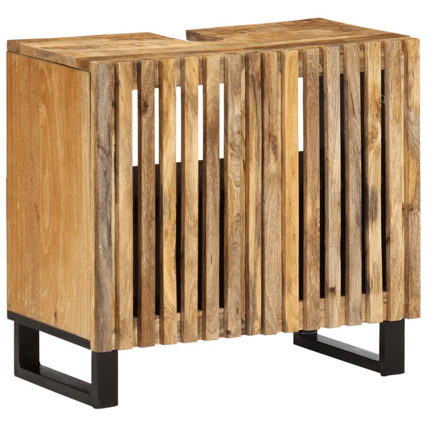 Waschbeckenunterschrank Mango Massivholz 62 cm