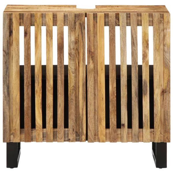 Waschbeckenunterschrank Mango Massivholz 62 cm