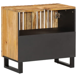 Waschbeckenunterschrank Mango Massivholz 62 cm