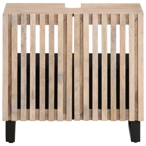 Waschbeckenunterschrank Mango Massivholz 62 cm