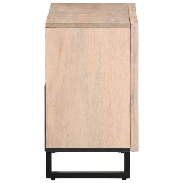 Waschbeckenunterschrank Mango Massivholz 62 cm