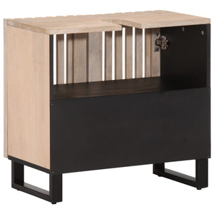 Waschbeckenunterschrank Mango Massivholz 62 cm